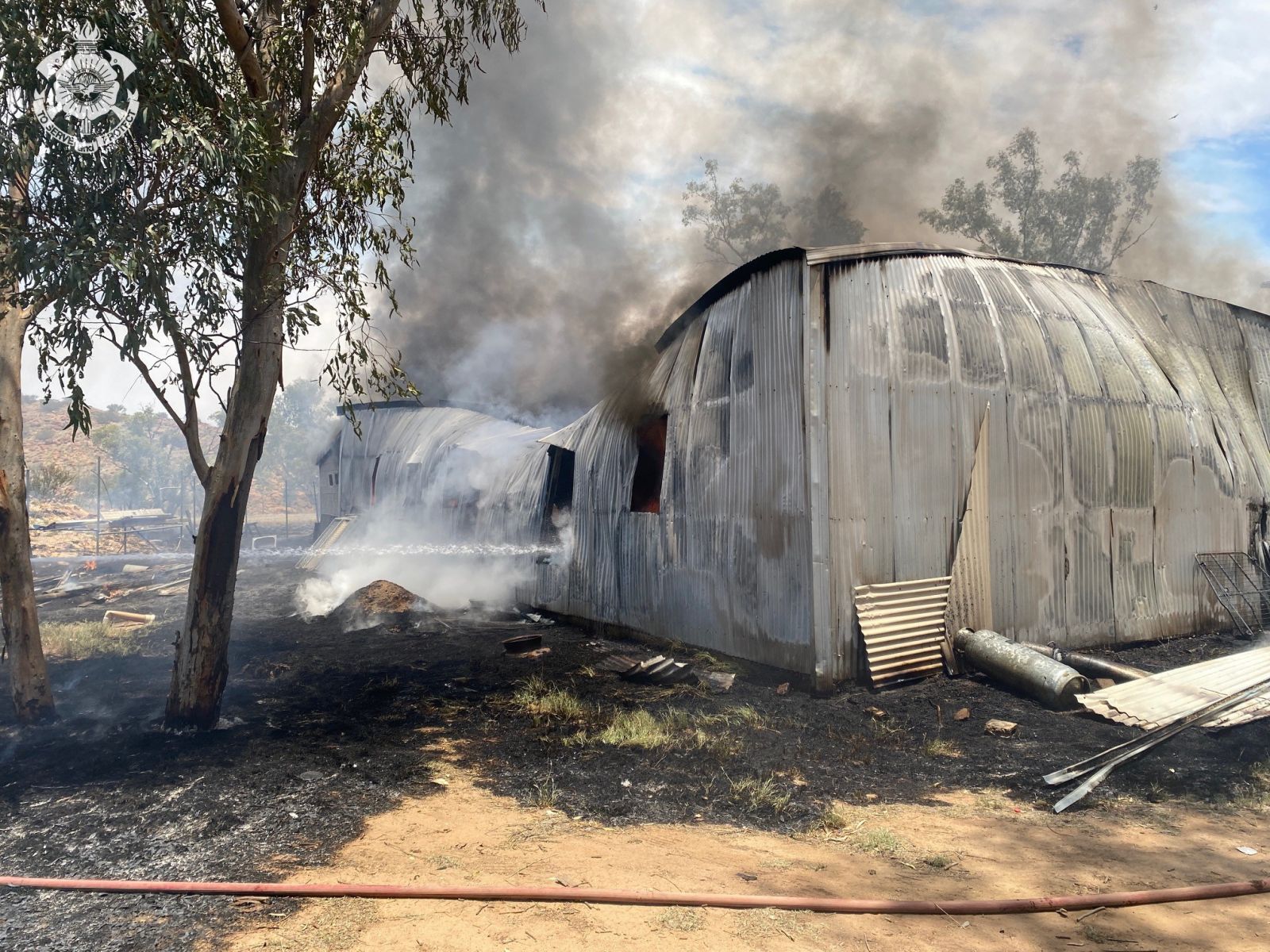 Firefighters Tackle Alice Springs Bushfire | NT Police, Fire ...